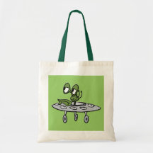 UFO & främling Tote Bags