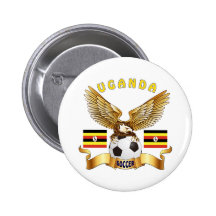 Uganda fotbolldesigner knapp med nål