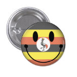 Uganda Smiley Knappar Med Nål