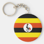 Uganda Uganda flagga Nyckel Ringar