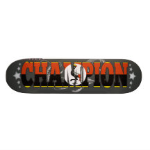 Ugandiskt och en mästare skateboard decks