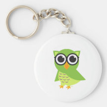 Uggla Keychain Nyckelringar