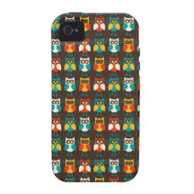 Ugglor mönstrar 1 iphone case