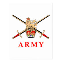 Uk-armé Vykort