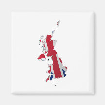 Uk- & kronaberoendeflagga Map_2 Kylskåpmagneter