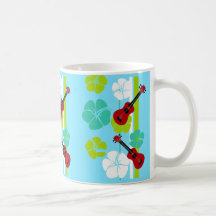 Ukulele Time! Kaffe Mugg