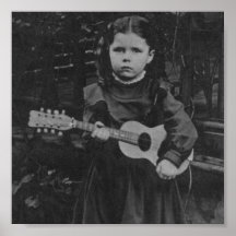 Ukuleleflicka Posters