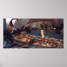 Ulysses och sirarna print