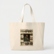Ulysses S. Bevilja från väster pekar till Appomatt Tote Bags