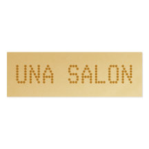 UNA-SALONG VISITKORT MALLAR