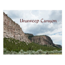 Unaweep kanjon vykort