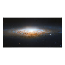 Unbarred spiral galaxUFO-galax NGC 2683 Anpassingsbara Fotokort