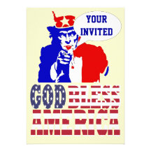 Uncle Sam, Anpassningsbara Tillkännagivanden