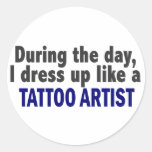 Under dagen klär jag upp något liknande en tatueri klistermärken
