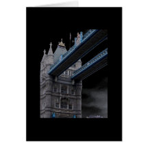 Under London överbrygga Hälsnings Kort