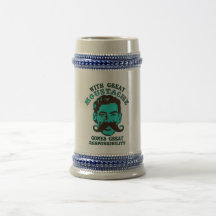 Underbar Moustache Kaffe Kopp