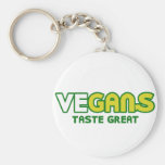 Underbar parodi för Veganssmak Nyckelringar