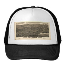 Underbara Barrington, Massachusetts i 1884 Baseball Hat