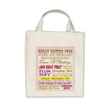 Underbara brittiska puddingar tote bags