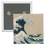 Underbaren vinkar av Kanagawa Pins