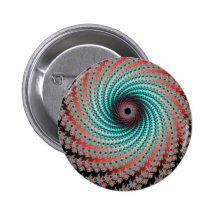 Underbart hypnotiskt virvlar runt - fractaldesign nål