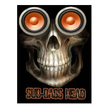 underbas- head Dubstep Vykort
