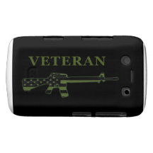 Underkuvad svart för veteranblackberry bold fodral