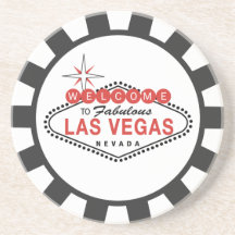 Underlägg för Las Vegas pokerchip