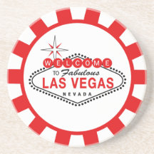 Underlägg för Las Vegas pokerchip
