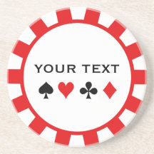 Underlägg för personligpokerchip