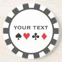 Underlägg för personligpokerchip