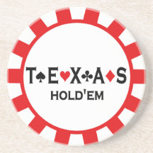 Underlägg för Texas Holdem pokerchip
