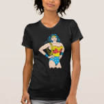 Undra kvinnaporträtt tshirts