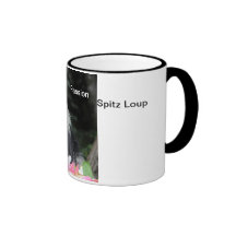 Une tasse aux couleurs Passion Spitz Loup