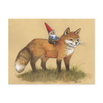 Ung Gnome och räv