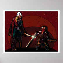 Unga Ragnar Patterson Print