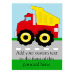 Ungekonstruktion Dumptruck Vykort