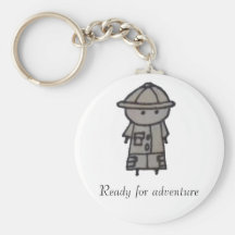 Ungeutforskarekeychain Nyckelring