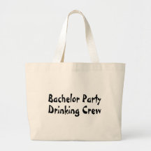 Ungkarlparty som dricker besättningen kasse