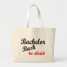 Ungkarlpartyet är räddt tote bags