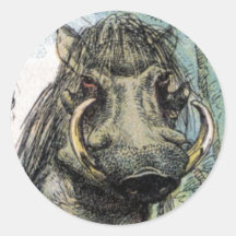Ungulate: vildsvin klistermärken