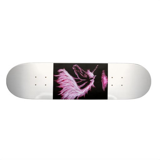 unicornen drömm rosor skateboards
