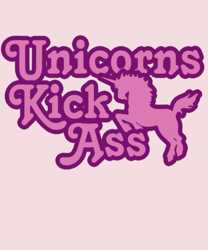 Unicorns sparkar kvinna 80-tal tee shirt