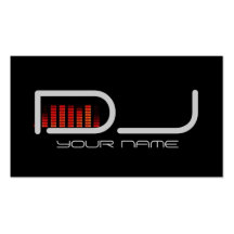 Unik DJ-visitkort