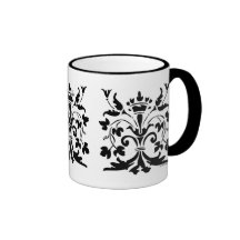 Unika Fleur de lis Göra till drottning Kaffe Koppar