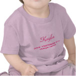 Unika flickanamn. Kayla skjorta Tee Shirt