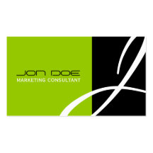 Unika Monogramvisitkortar