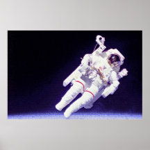 United States astronaut Affisch