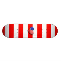United States hjärtaflagga Skateboard Deck