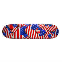 United States sjunker hjärtor Skate Board Decks